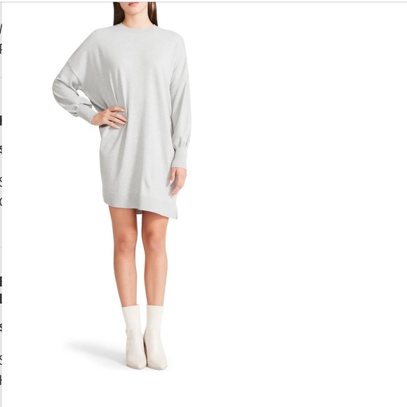 BB Dakota by Steve Madden Dresses & Skirts - BB DAKOTA BY STEVE MADDEN Olivia Long Sleeve Sweater Minidress